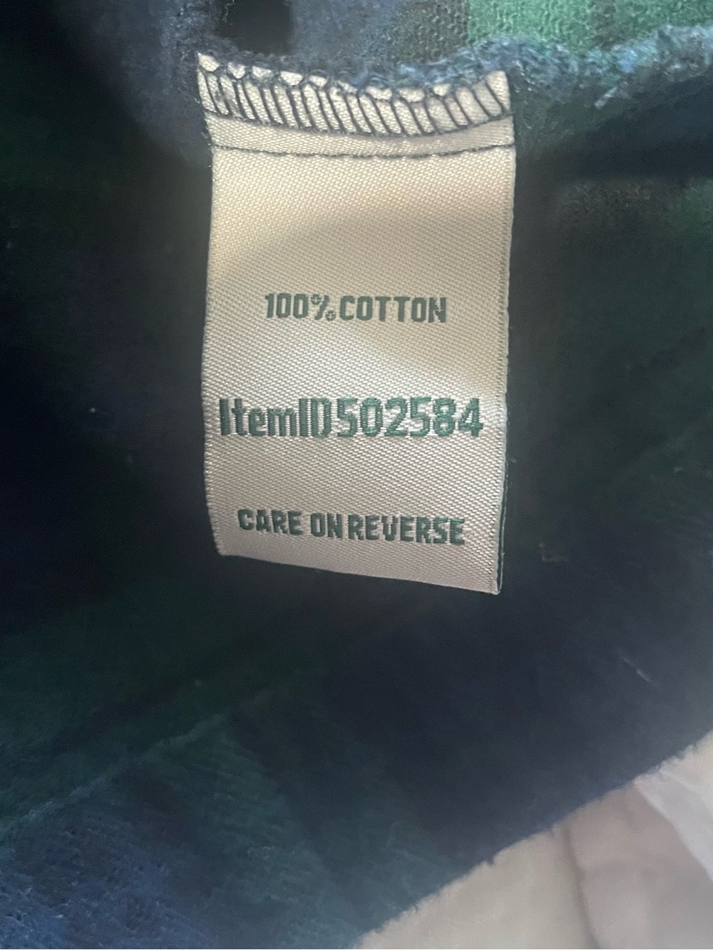 L.L. Bean Women’s Large Scotch Plaid Pajama Top (ONLY) $20